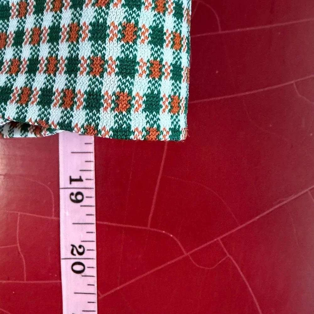 Vintage Western Blazer Show Jacket Boys Size 6 Green Check Smile Yoke Equestrian
